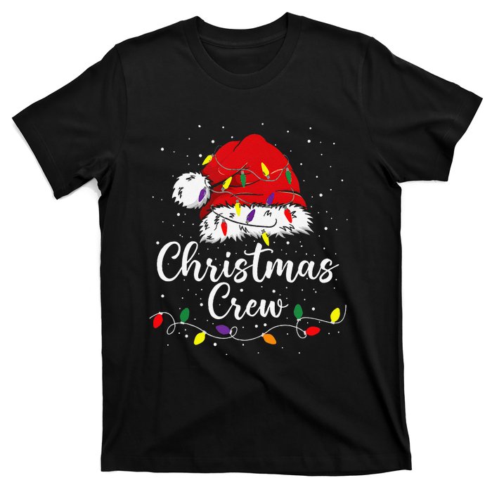 Christmas Crew Family Group Matching Christmas Pajama Party Gift T-Shirt