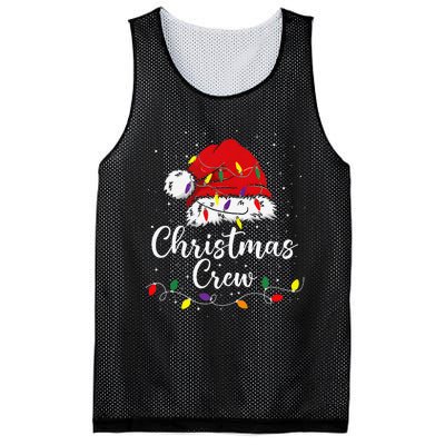 Christmas Crew Family Group Matching Christmas Pajama Party Gift Mesh Reversible Basketball Jersey Tank