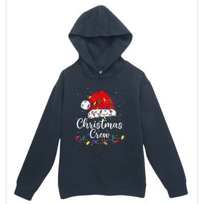 Christmas Crew Family Group Matching Christmas Pajama Party Gift Urban Pullover Hoodie