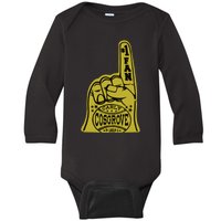 Carly Cosgrove Foam Finger Baby Long Sleeve Bodysuit