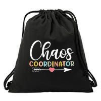 Chaos Coordinator funny quote Drawstring Bag