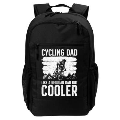 Cool Cycling For Dad Men Bicycling Bikers Bicycle Bike Rider Backpack