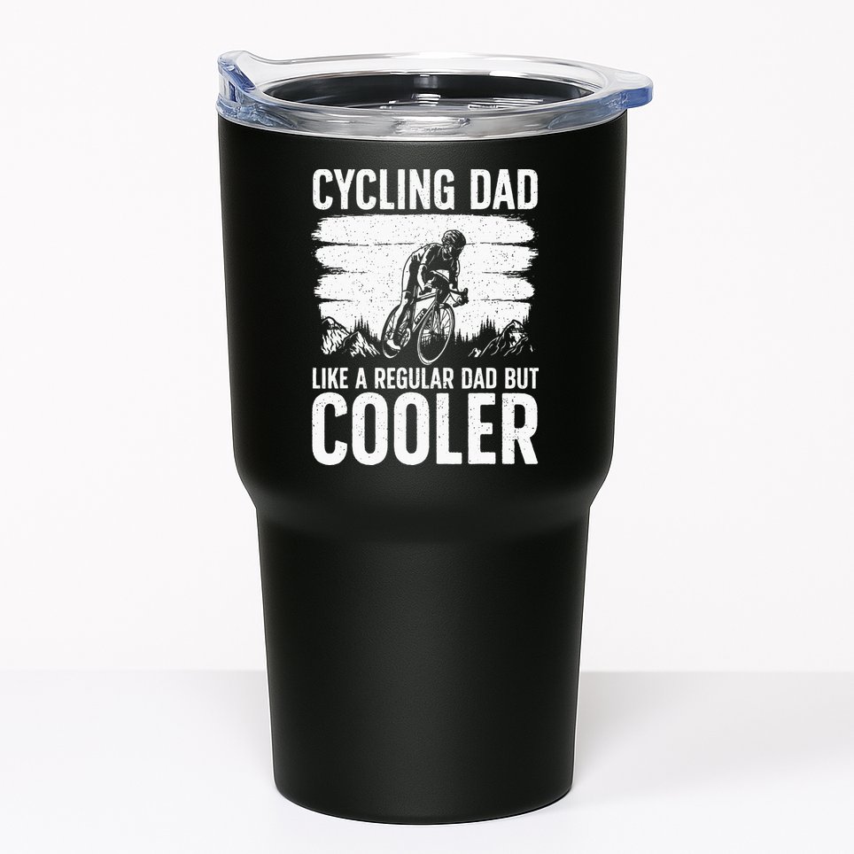Cool Cycling For Dad Men Bicycling Bikers Bicycle Bike Rider Tumbler