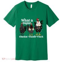 Christmas Chicken Funny Premium T-Shirt