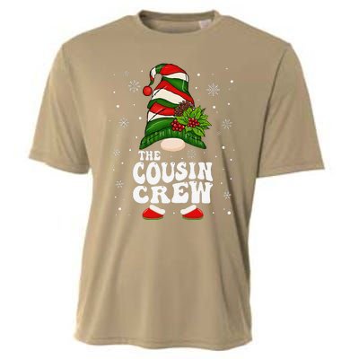 Cousin Crew Funny Matching Family Christmas Pajama Cooling Performance Crew T-Shirt