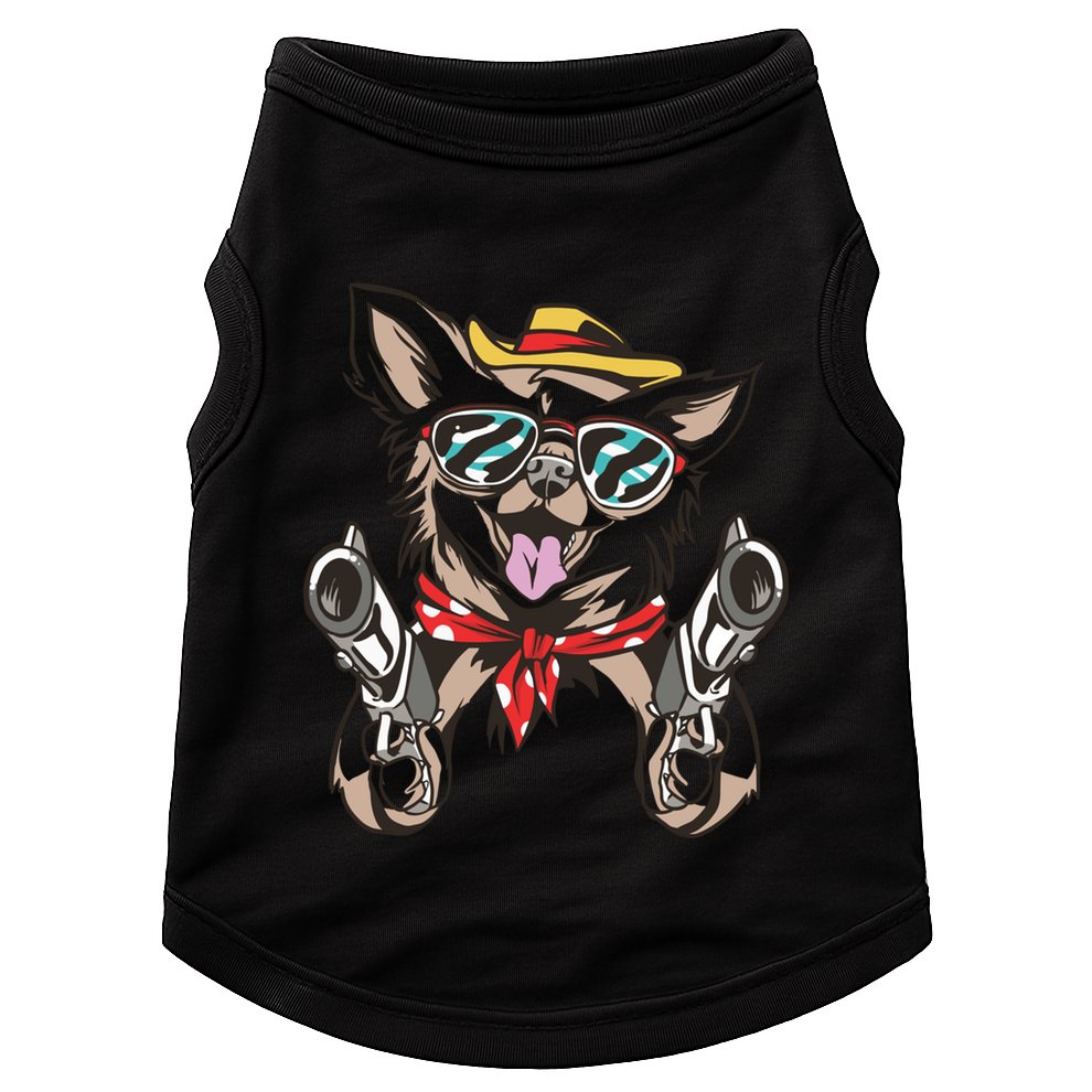 Cow Chihuahua Fun Western Style Gift Doggie Tank