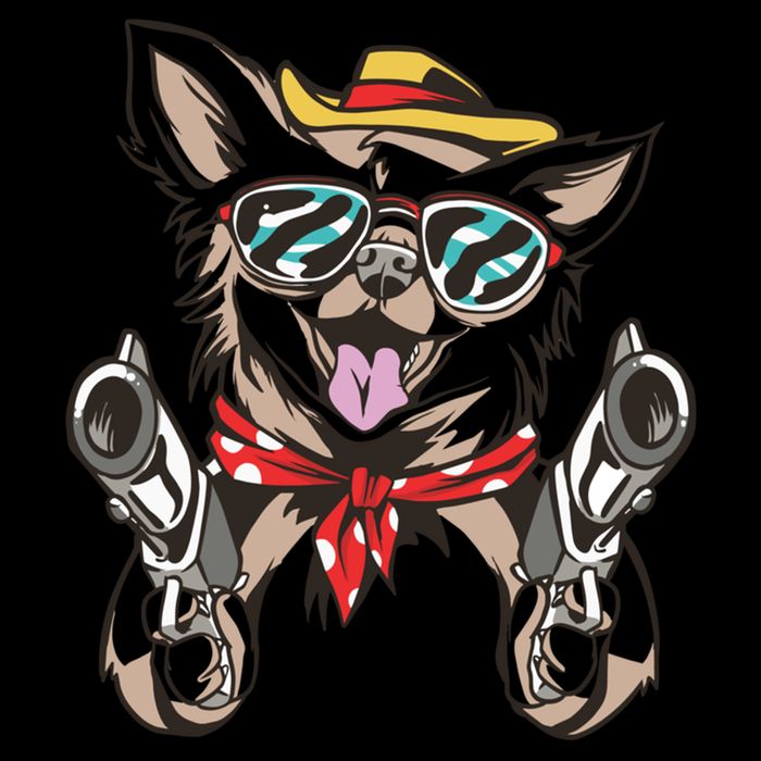 Cow Chihuahua Fun Western Style Gift Backpack