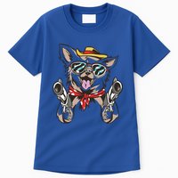 Cow Chihuahua Fun Western Style Gift Tall T-Shirt