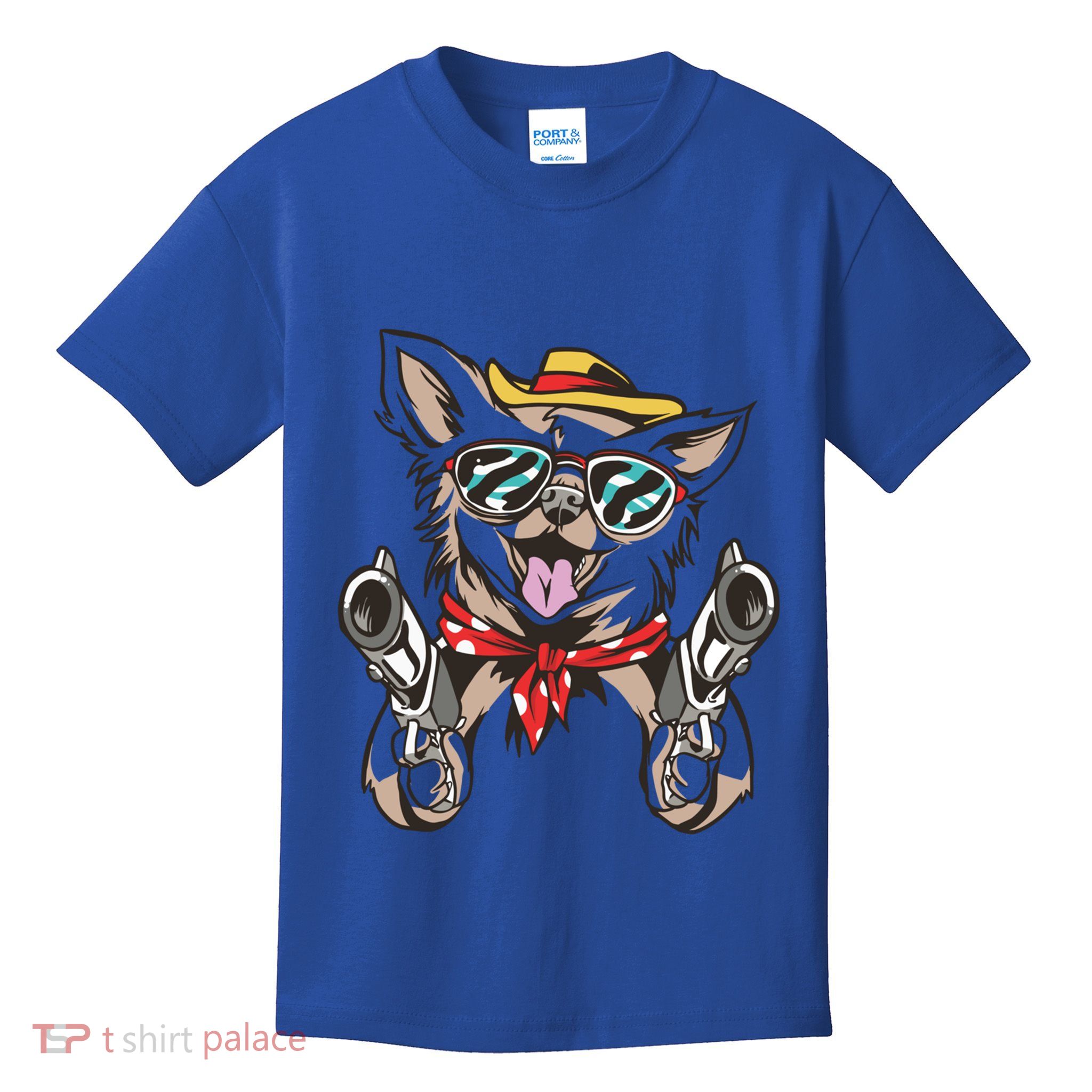 Cow Chihuahua Fun Western Style Gift Kids T-Shirt