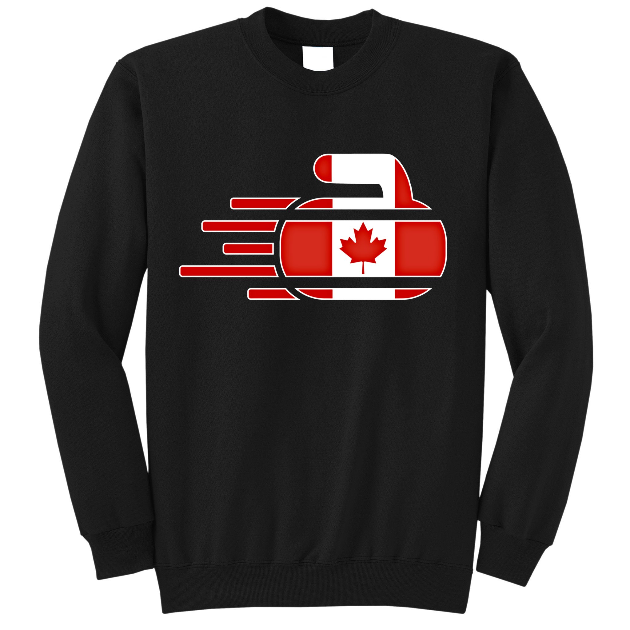 Canada Curling Fans Jersey Canadian Curlers Winter Sports Gift Sweatshirt