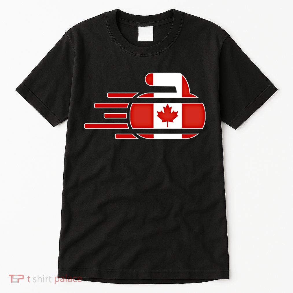 Canada Curling Fans Jersey Canadian Curlers Winter Sports Gift Tall T-Shirt
