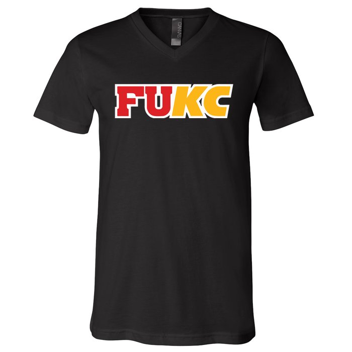 Carl Cordes Fukc New V-Neck T-Shirt