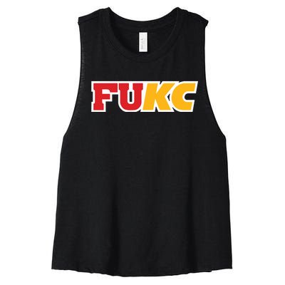 Carl Cordes Fukc New Women's Racerback Cropped Tank