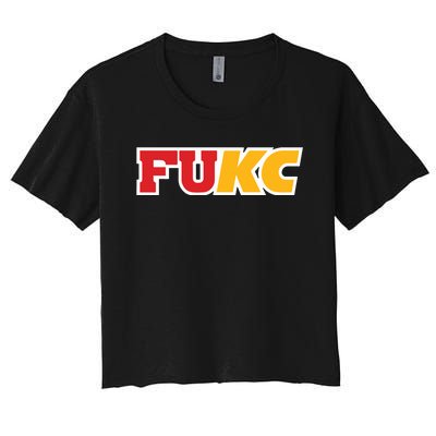 Carl Cordes Fukc New Women's Crop Top Tee