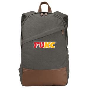 Carl Cordes Fukc New Cotton Canvas Backpack