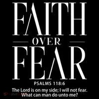 Christian Christianity Faith Over Fear Impact Tech Backpack