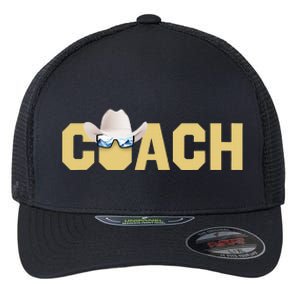 Coach Colorado Football Coach Design Flexfit Unipanel Trucker Cap