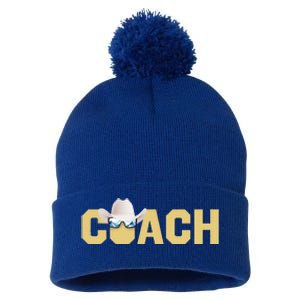 Coach Colorado Football Coach Design Pom Pom 12in Knit Beanie