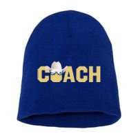 Coach Colorado Football Coach Design Short Acrylic Beanie