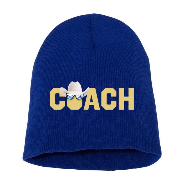 Coach Colorado Football Coach Design Short Acrylic Beanie