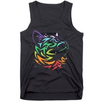 Cat Colors For Cat Lovers Cat Tank Top