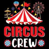 Circus Crew Funny Circus Staff Costume Circus Theme Party Bucket Hat