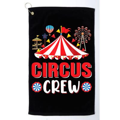Circus Crew Funny Circus Staff Costume Circus Theme Party Golf Towel
