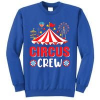 Circus Crew Funny Circus Staff Costume Circus Theme Party Tall Sweatshirt