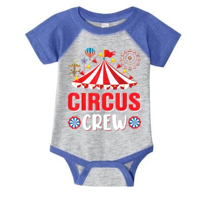 Circus Crew Funny Circus Staff Costume Circus Theme Party Infant Baby Jersey Bodysuit
