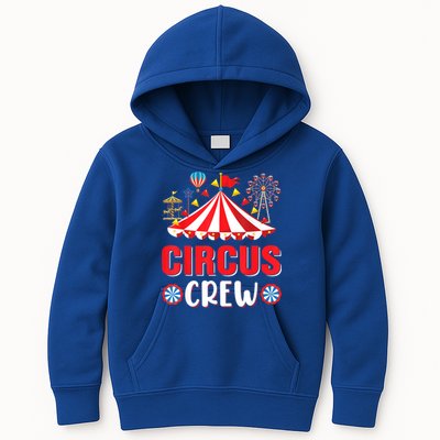 Circus Crew Funny Circus Staff Costume Circus Theme Party Kids Hoodie