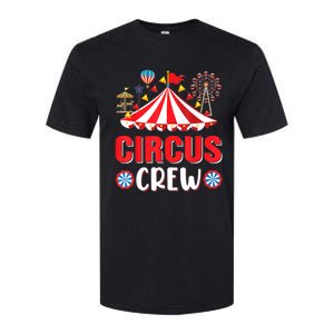 Circus Crew Funny Circus Staff Costume Circus Theme Party Softstyle CVC T-Shirt