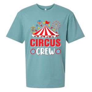 Circus Crew Funny Circus Staff Costume Circus Theme Party Sueded Cloud Jersey T-Shirt