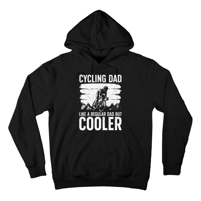 Cool Cycling For Dad Men Bicycling Bikers Bicycle Bike Rider Hoodie