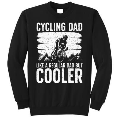 Cool Cycling For Dad Men Bicycling Bikers Bicycle Bike Rider Sweatshirt