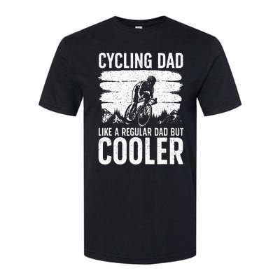 Cool Cycling For Dad Men Bicycling Bikers Bicycle Bike Rider Softstyle® CVC T-Shirt