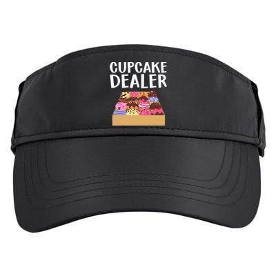 Cool Cupcake For Men Women Baking Cookie Baker Cake Dealer Adult Drive Performance Visor