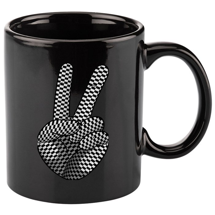 Cool Checkered For  Wo Checker Pattern Checkerboard 11oz C Handle Ceramic Mug