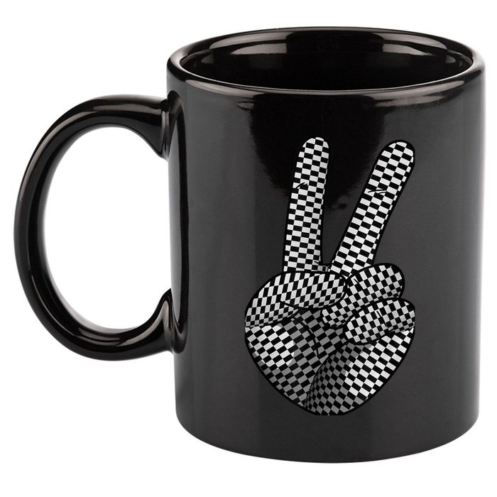 Cool Checkered For  Wo Checker Pattern Checkerboard 11oz C Handle Ceramic Mug