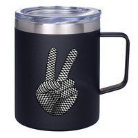 Cool Checkered For  Wo Checker Pattern Checkerboard 12oz Stainless Steel Coffee Mug