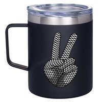 Cool Checkered For  Wo Checker Pattern Checkerboard 12oz Stainless Steel Coffee Mug