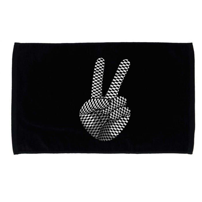 Cool Checkered For  Wo Checker Pattern Checkerboard Microfiber Hand Towel