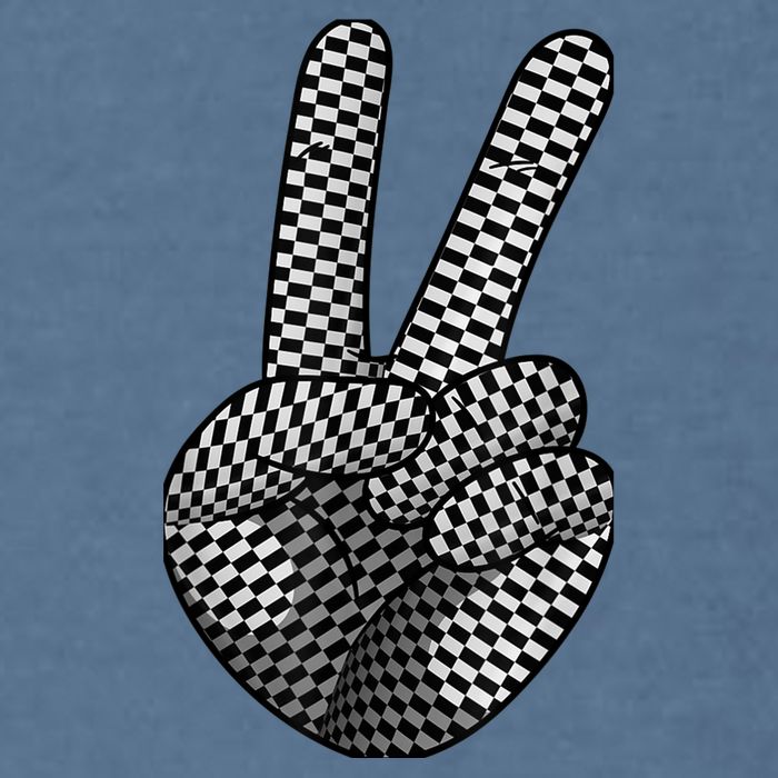 Cool Checkered For  Wo Checker Pattern Checkerboard Garment-Dyed Sweatshirt