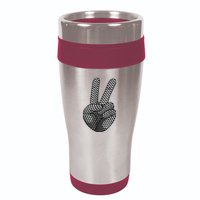 Cool Checkered For  Wo Checker Pattern Checkerboard 16oz Travel Tumbler