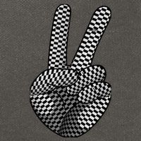 Cool Checkered For  Wo Checker Pattern Checkerboard Cotton Canvas Backpack