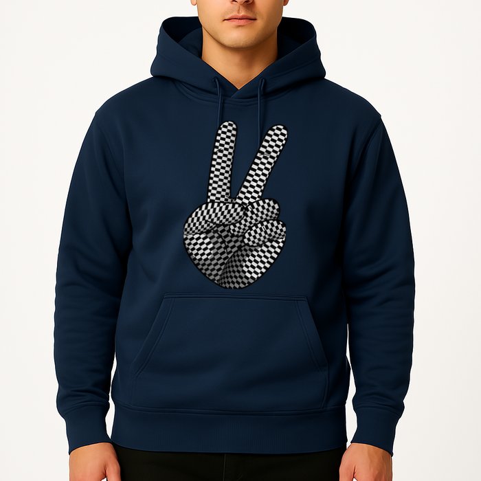 Cool Checkered For  Wo Checker Pattern Checkerboard Hoodie