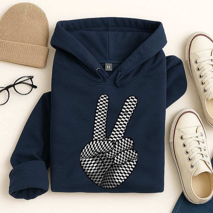 Cool Checkered For  Wo Checker Pattern Checkerboard Hoodie