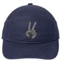 Cool Checkered For  Wo Checker Pattern Checkerboard 7-Panel Snapback Hat