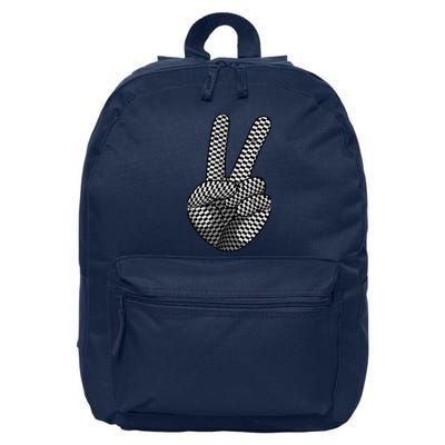 Cool Checkered For  Wo Checker Pattern Checkerboard 16 in Basic Backpack