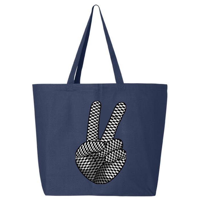 Cool Checkered For  Wo Checker Pattern Checkerboard 25L Jumbo Tote