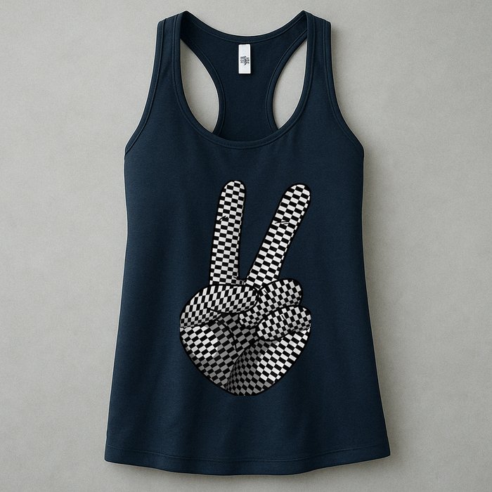 Cool Checkered For  Wo Checker Pattern Checkerboard Womens Tank Top